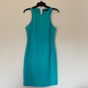 Zara Basic - Turquoise Sleeveless Dress